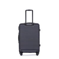 3-Piece Durable Luggage Set In Stylish Charcoal Gray USA