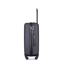 3-Piece Durable Luggage Set In Stylish Charcoal Gray USA