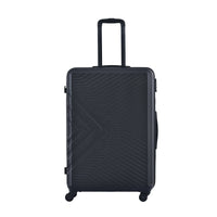 3-Piece Expandable Suitcase Set with TSA Locks - Black Hardside Luggage Travel Bags USA