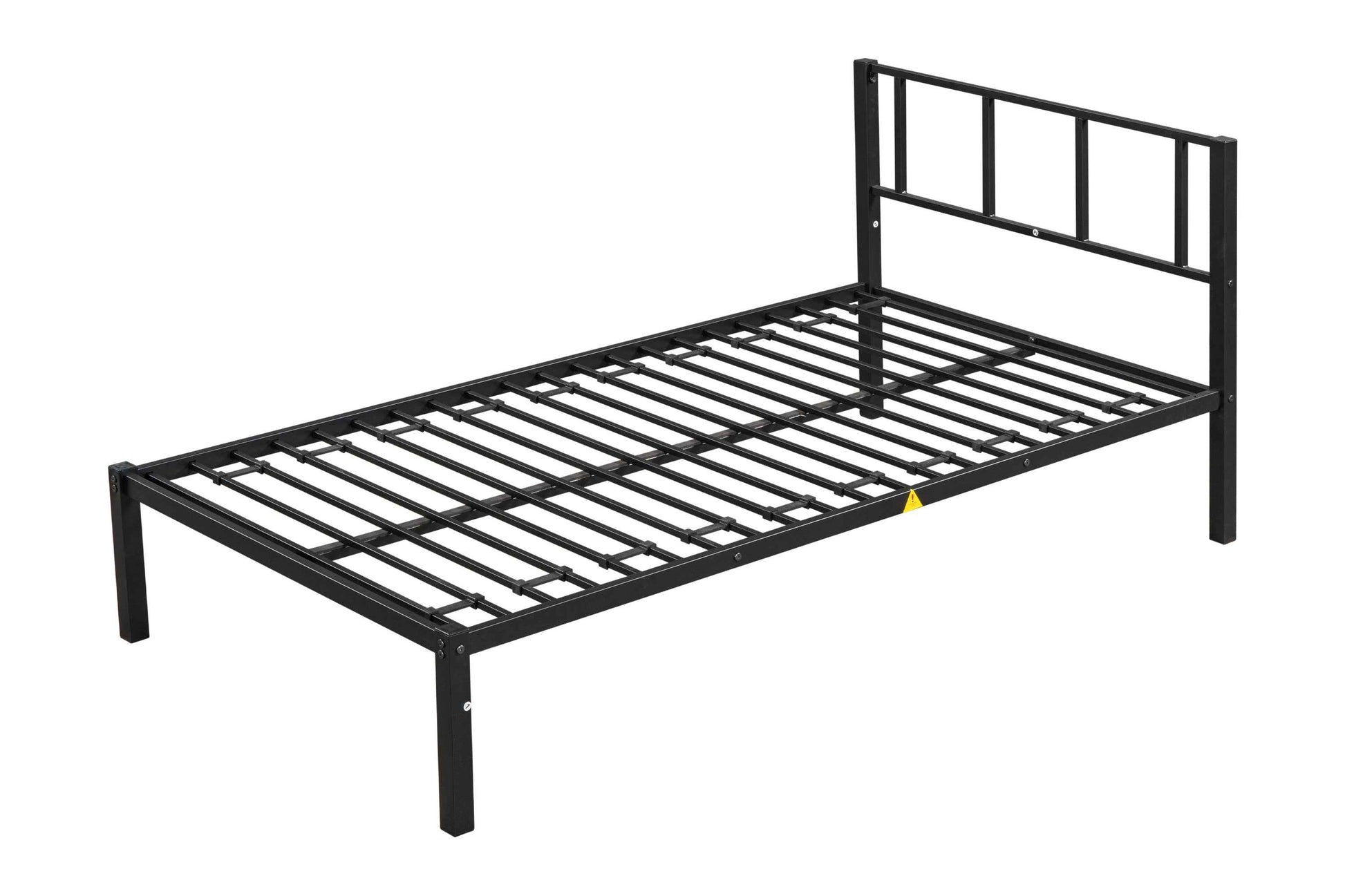 Sturdy Metal Triple Twin Bunk Bed - Easily Separates into 3 Individual Beds- USA