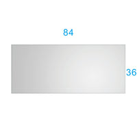 84x36 Inch LED Backlit Vanity Mirror - Wall Mount Anti-Fog Decorative Mirror with Memory Function USA