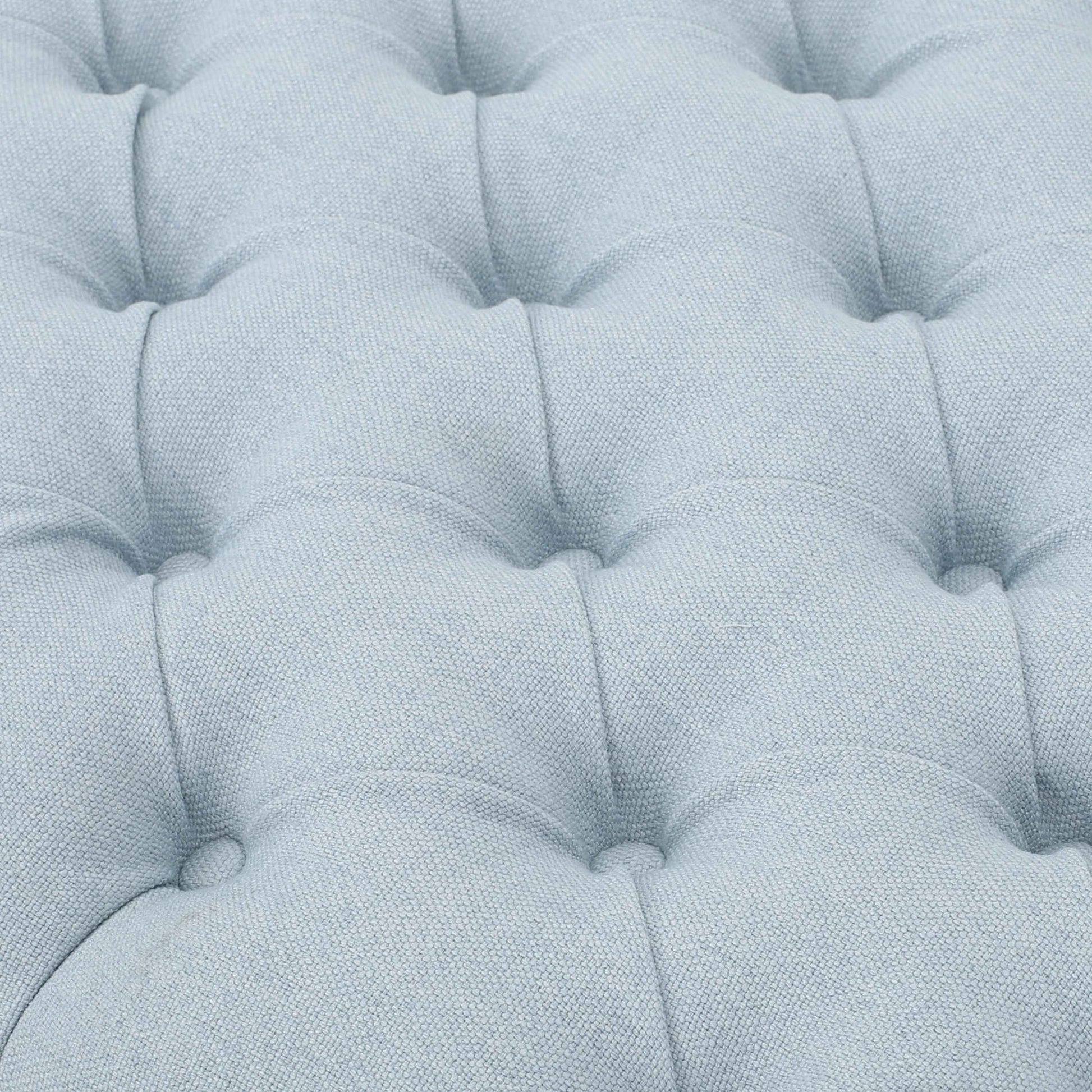 Elegant Tufted Velvet Chaise Lounge in Gray