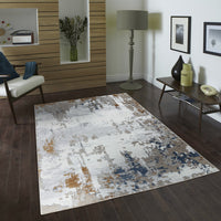 Affordable Abstract Area Rug for Living Room and Bedroom USA