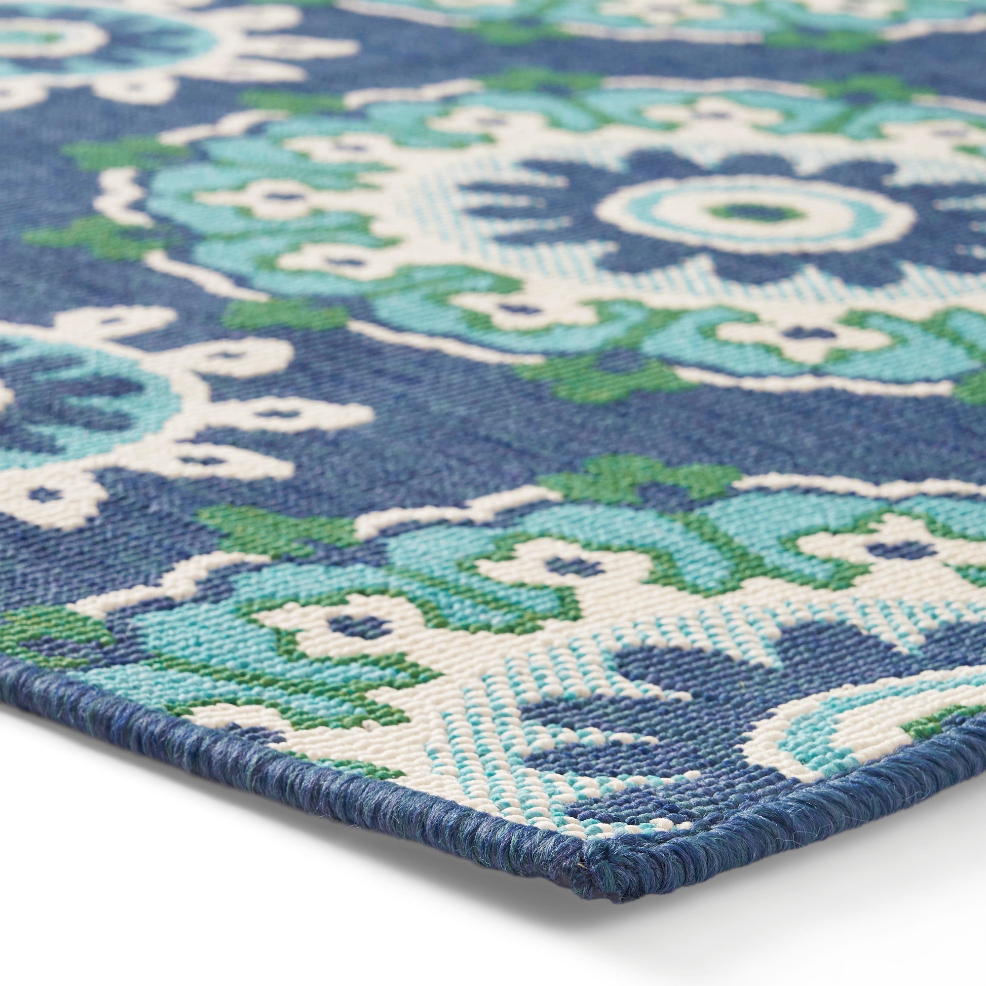 Affordable High-Quality Outdoor Patio Rug - Decorative Floral Design USA