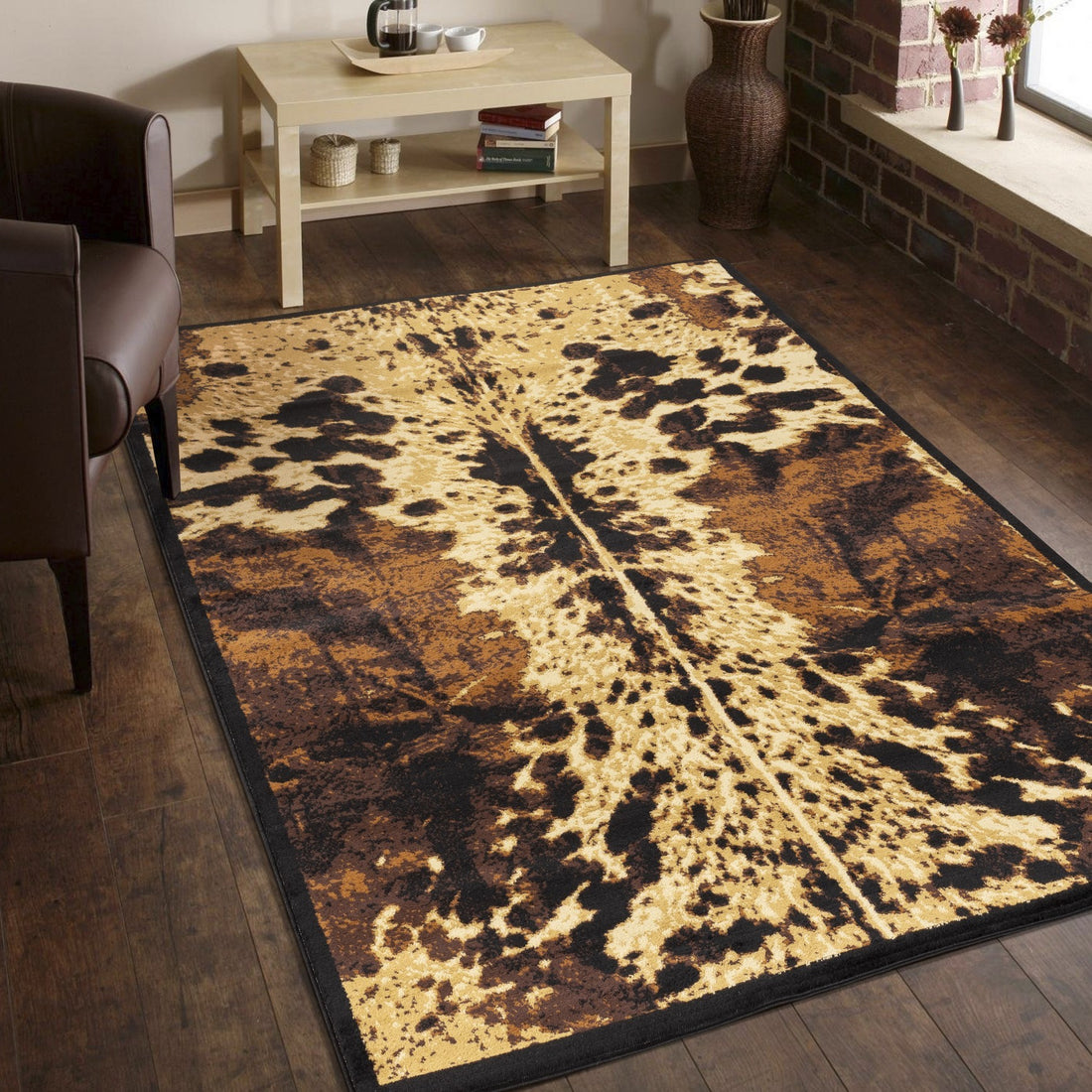 Affordable Leopard Print Entryway Rug USA