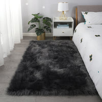 Affordable Plush Faux Fur Rug for Bedroom USA