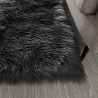 Affordable Plush Faux Fur Rug for Bedroom USA