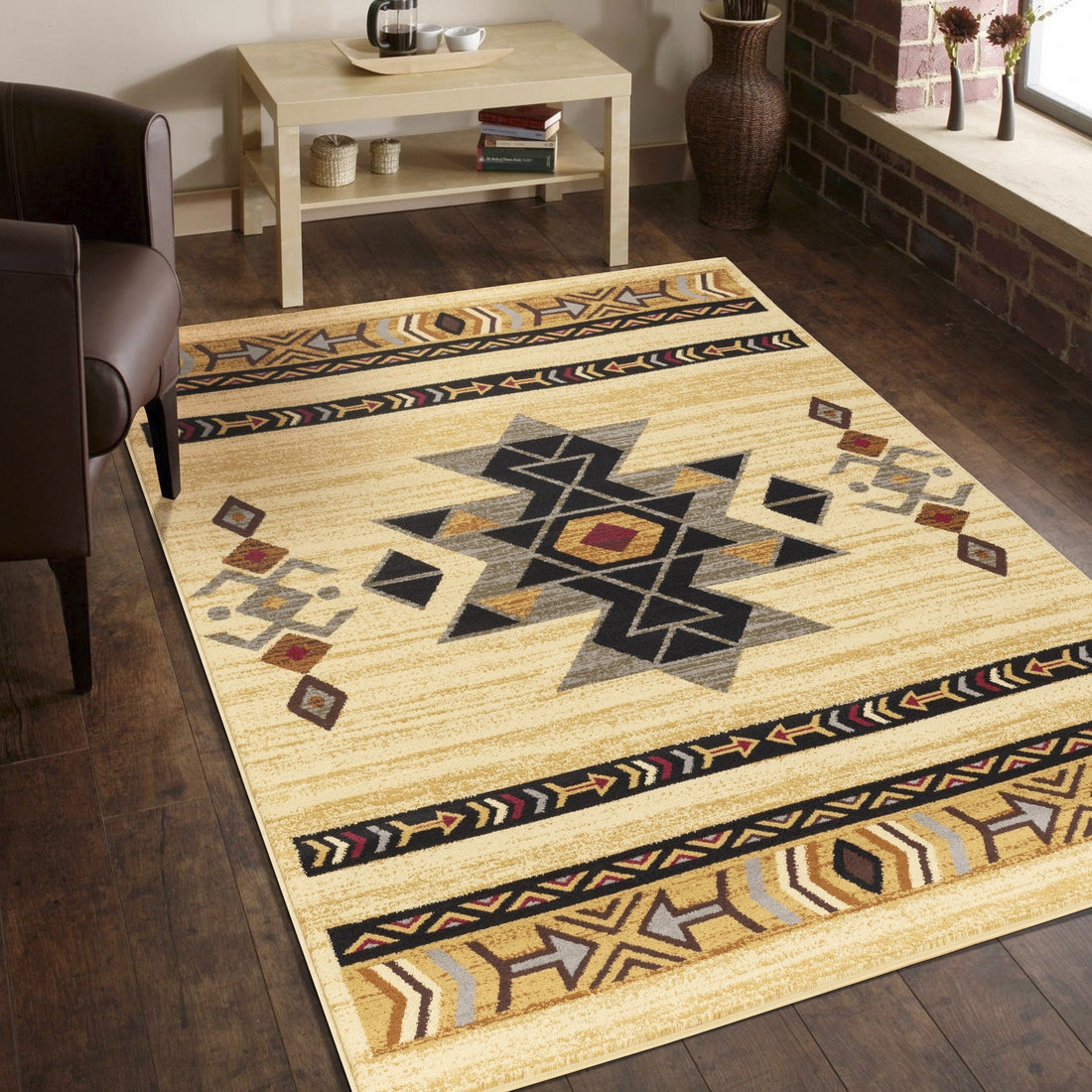 Affordable Rustic Southwest Area Rug USA