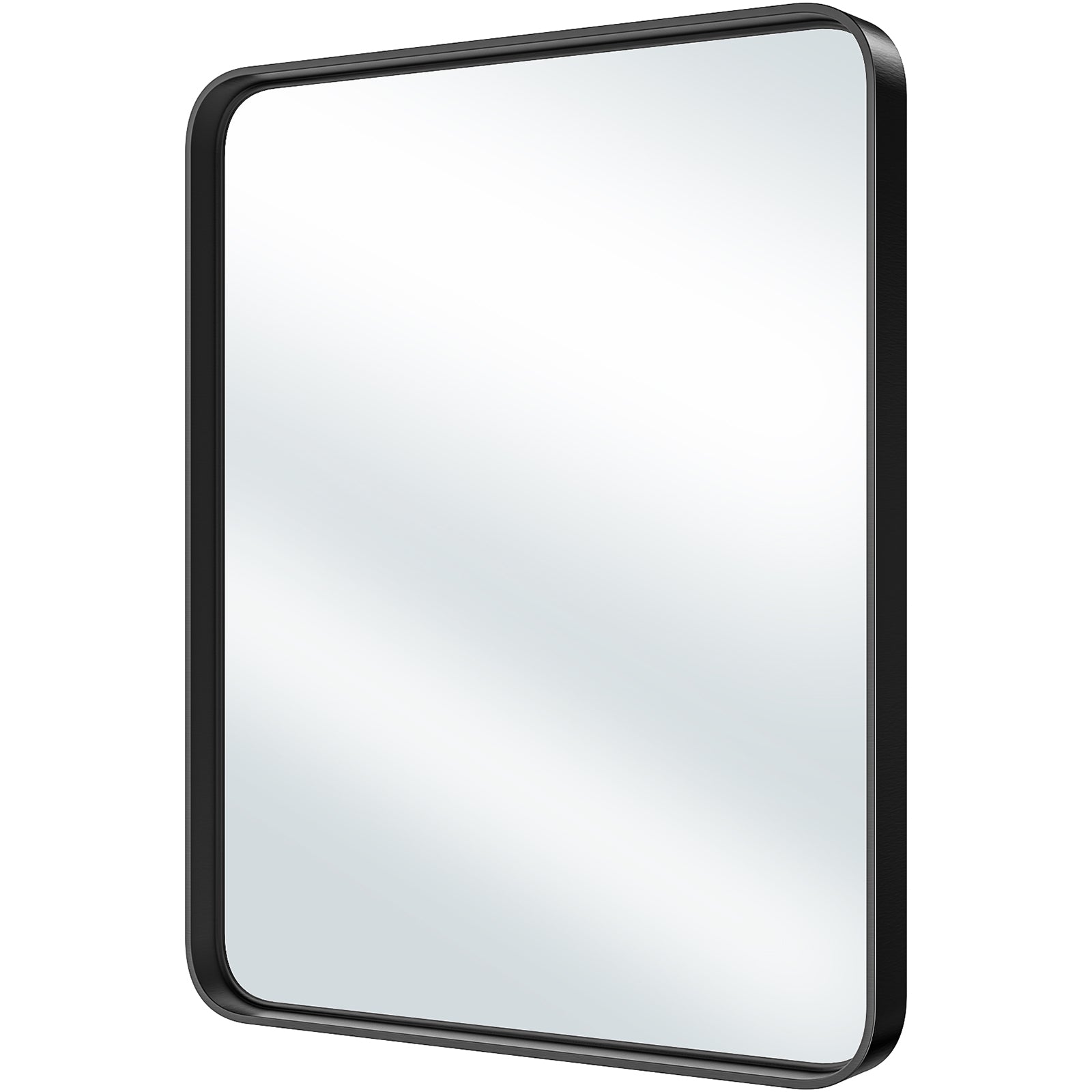 Aluminum Alloy Framed Bathroom Mirror - 36 x 24 Decorative Wall Mirror USA