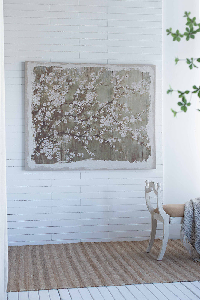 Captivating Cherry Blossom Canvas Wall Art for Home USA