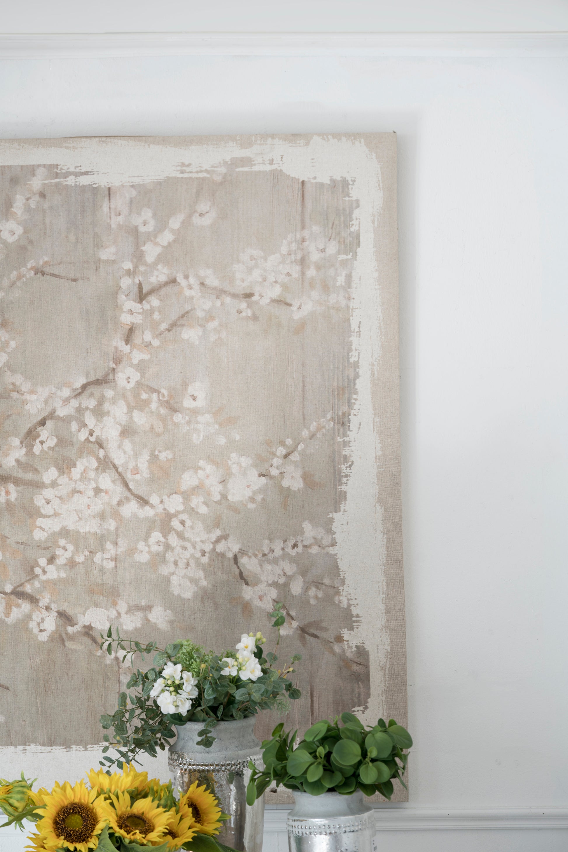 Captivating Cherry Blossom Canvas Wall Art for Home USA