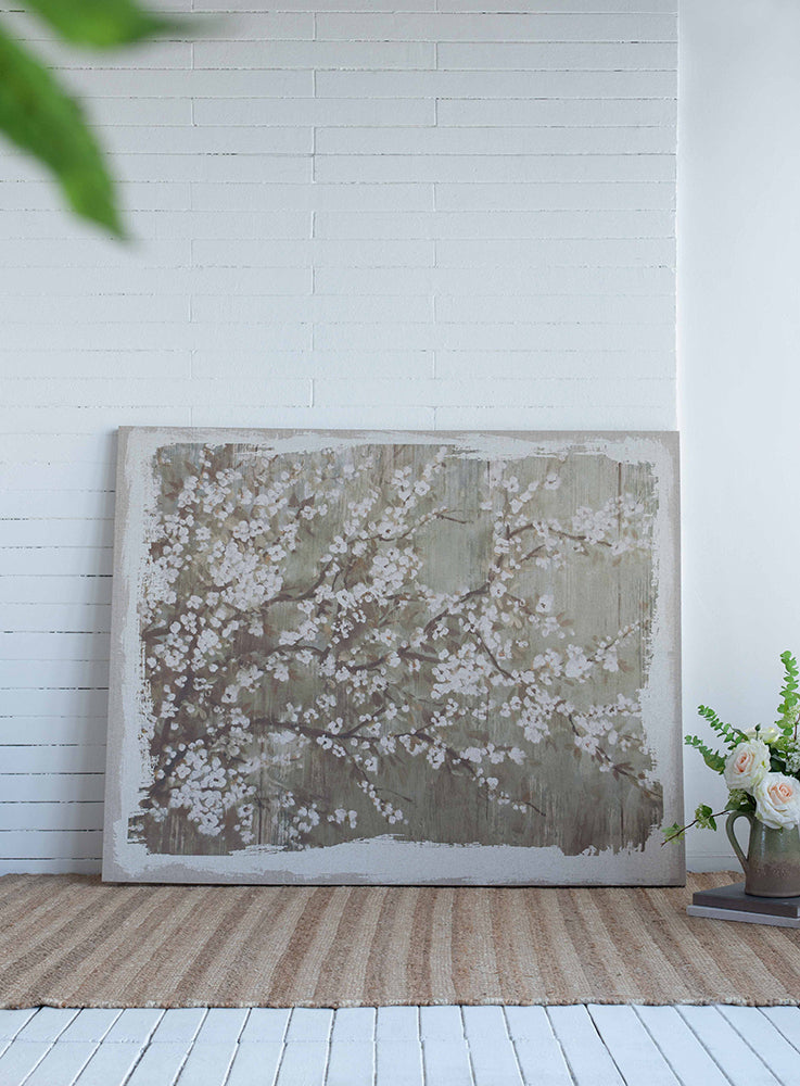 Captivating Cherry Blossom Canvas Wall Art for Home USA