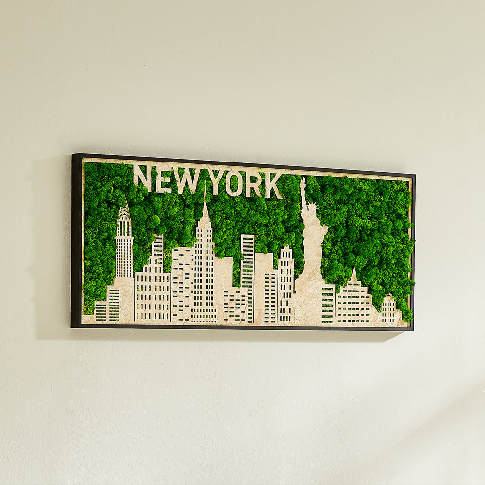 Captivating New York City Skyline Metal Wall Art USA