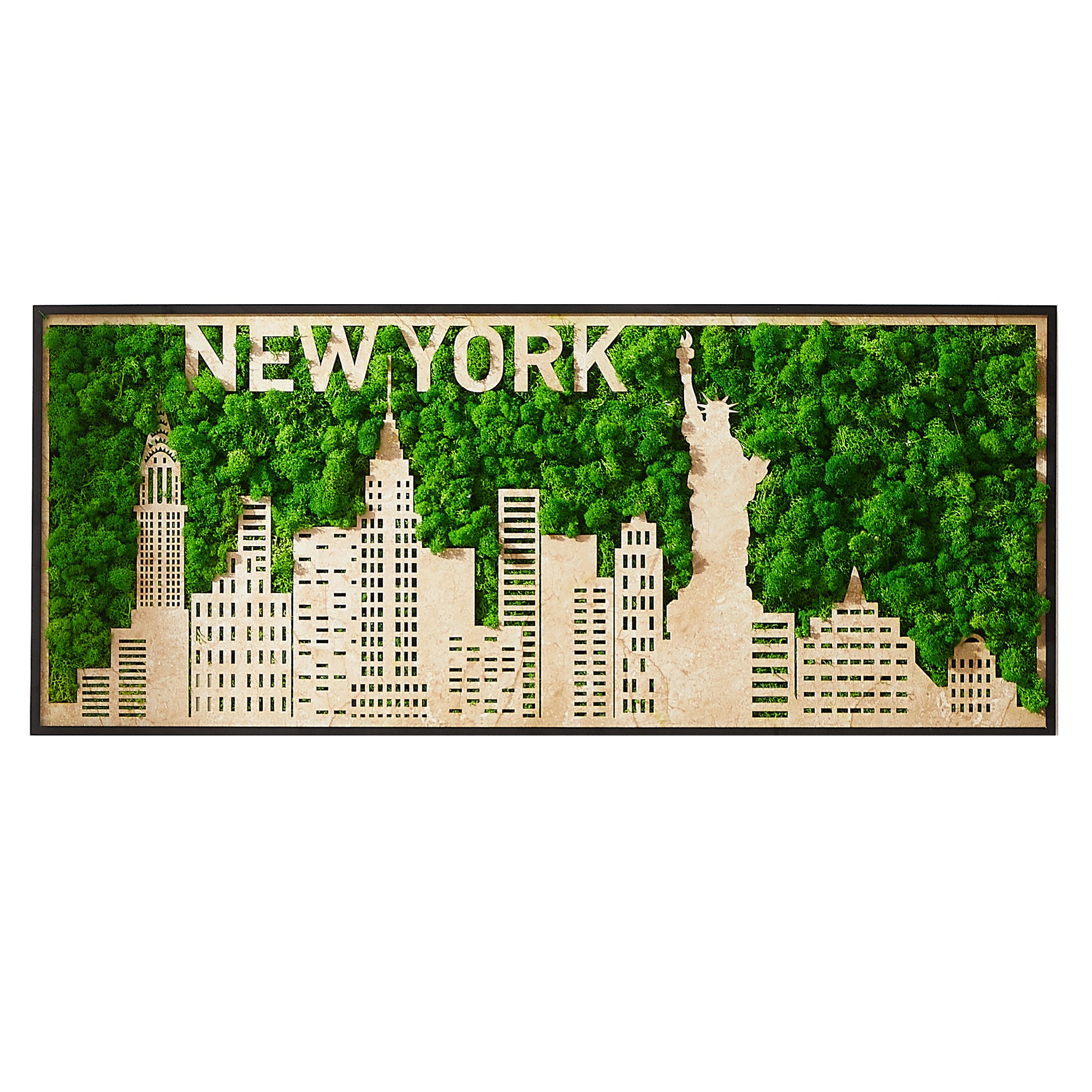 Captivating New York City Skyline Metal Wall Art USA