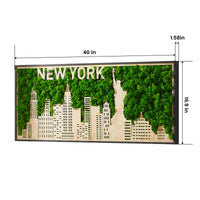 Captivating New York City Skyline Metal Wall Art USA