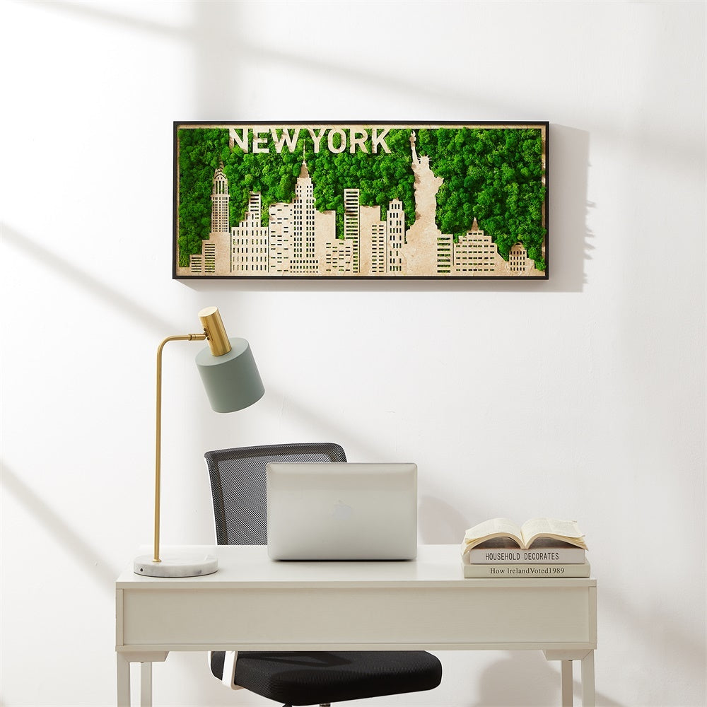 Captivating New York City Skyline Metal Wall Art USA