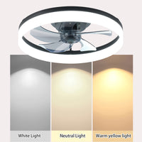 Ceiling Fan with Lights Dimmable LED USA