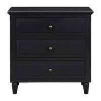 Classic 4-Drawer Wooden Dresser for Bedroom Storage