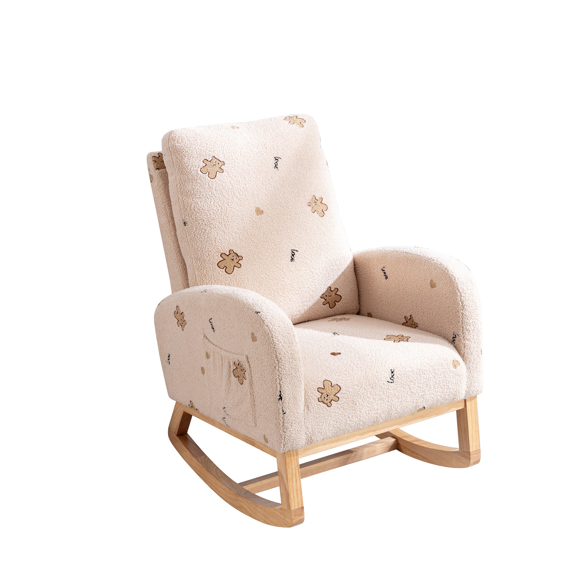 Classic Modern Rocking Chair for Nursery and Living Room USA