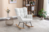 Comfortable Padded Nursery Rocking Chair USA