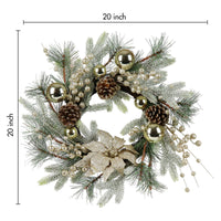 Cozy Winter Wonderland Wreath USA