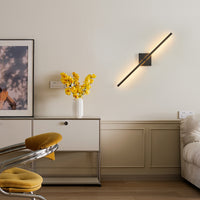 Elegant 28-Inch Modern LED Wall Sconce Duo USA