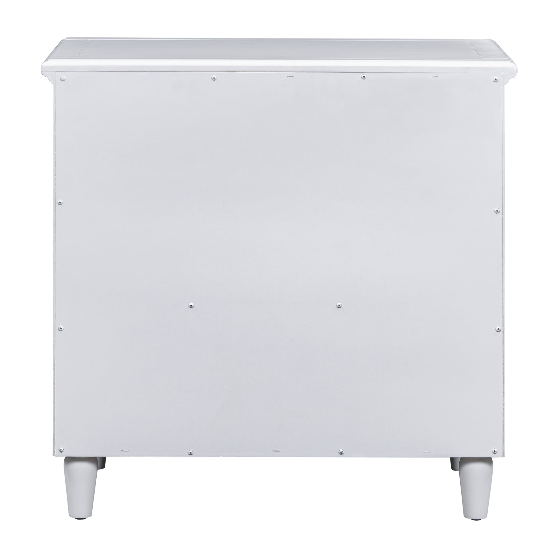 Elegant 5-Drawer Furnistra Bedroom Chest in Crisp White USA