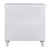 Elegant 5-Drawer Furnistra Bedroom Chest in Crisp White USA