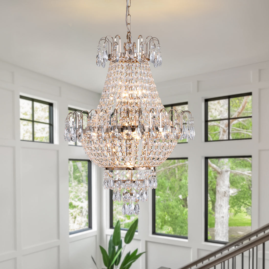 Elegant Contemporary Chandelier for Luxurious Living USA