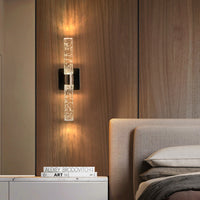 Elegant Contemporary Crystal Wall Sconce Lighting USA