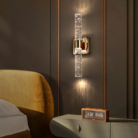 Elegant Contemporary Crystal Wall Sconce Lighting USA