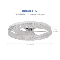 Elegant Crystal Chandelier with Dimmable LED Lights and Remote Control USA