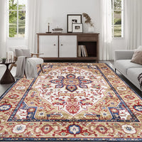 Elegant Floral Patterned Area Rug for Living Room USA