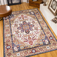 Elegant Floral Patterned Area Rug for Living Room USA