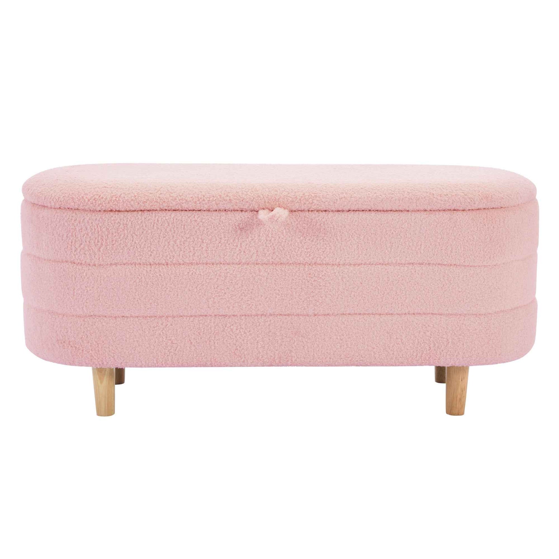 Elegant Flower-Inspired Twin Upholstered Bed with Storage Ottoman