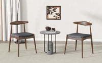 Elegant Furnistra Dining Set - Timeless Wooden Chairs and Circular Table USA