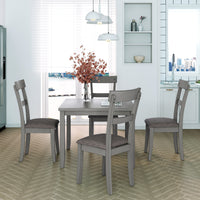 Elegant Modern Dining Set with Glass Table and Chairs USA