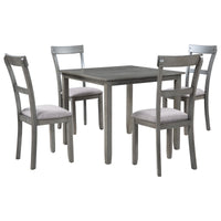 Elegant Modern Dining Set with Glass Table and Chairs USA