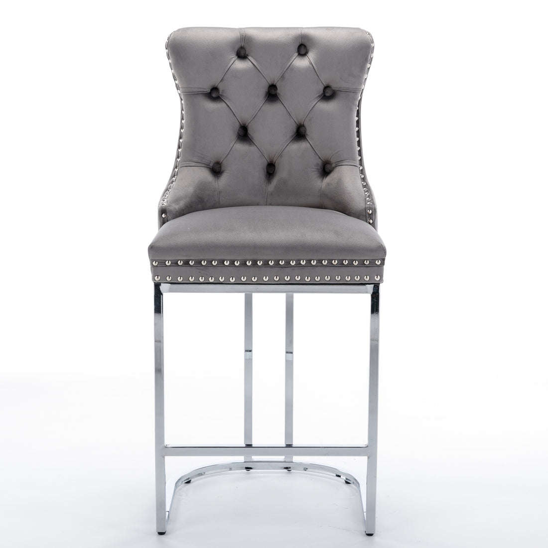 Elegant Modern Tufted Velvet Dining Chairs with Acrylic Legs USA