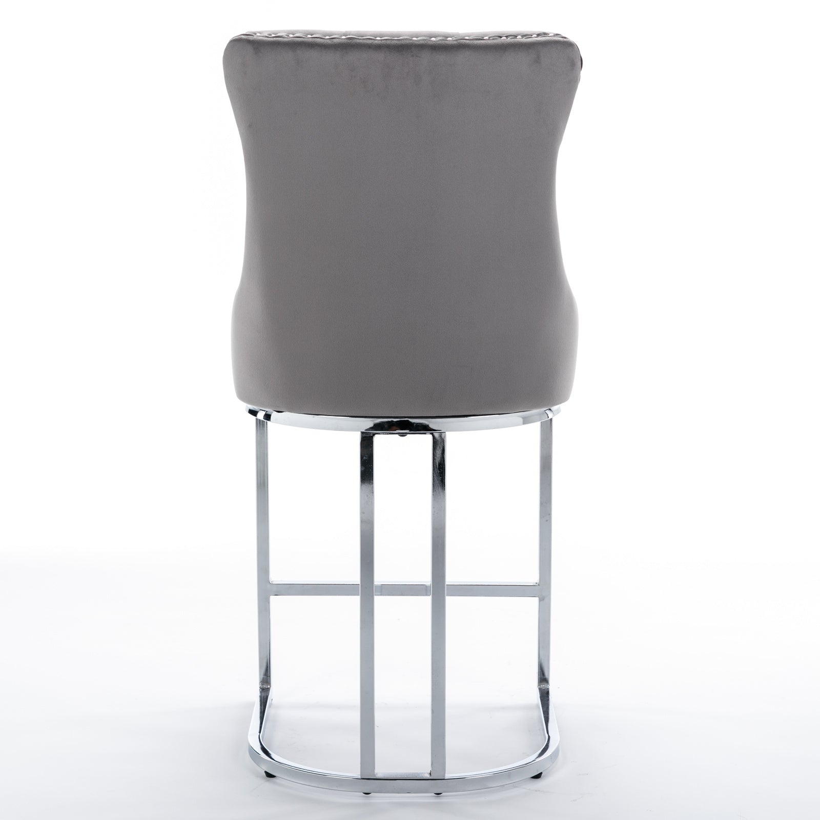 Elegant Modern Tufted Velvet Dining Chairs with Acrylic Legs USA