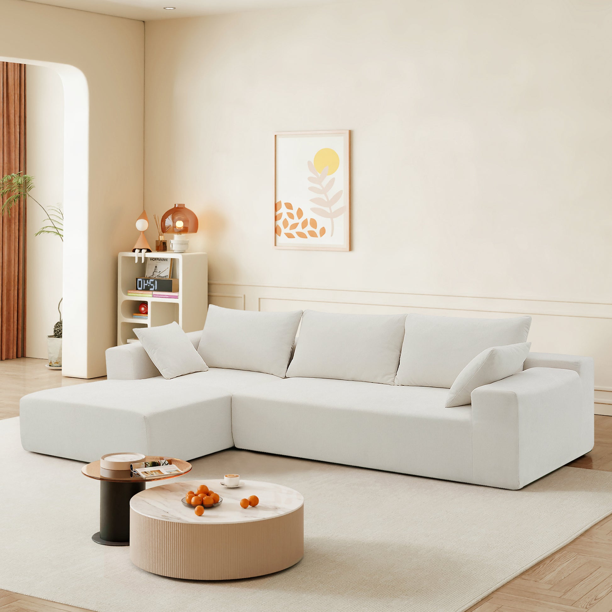 Elegant Modular Sectional Sofa Set for Modern Living Room USA