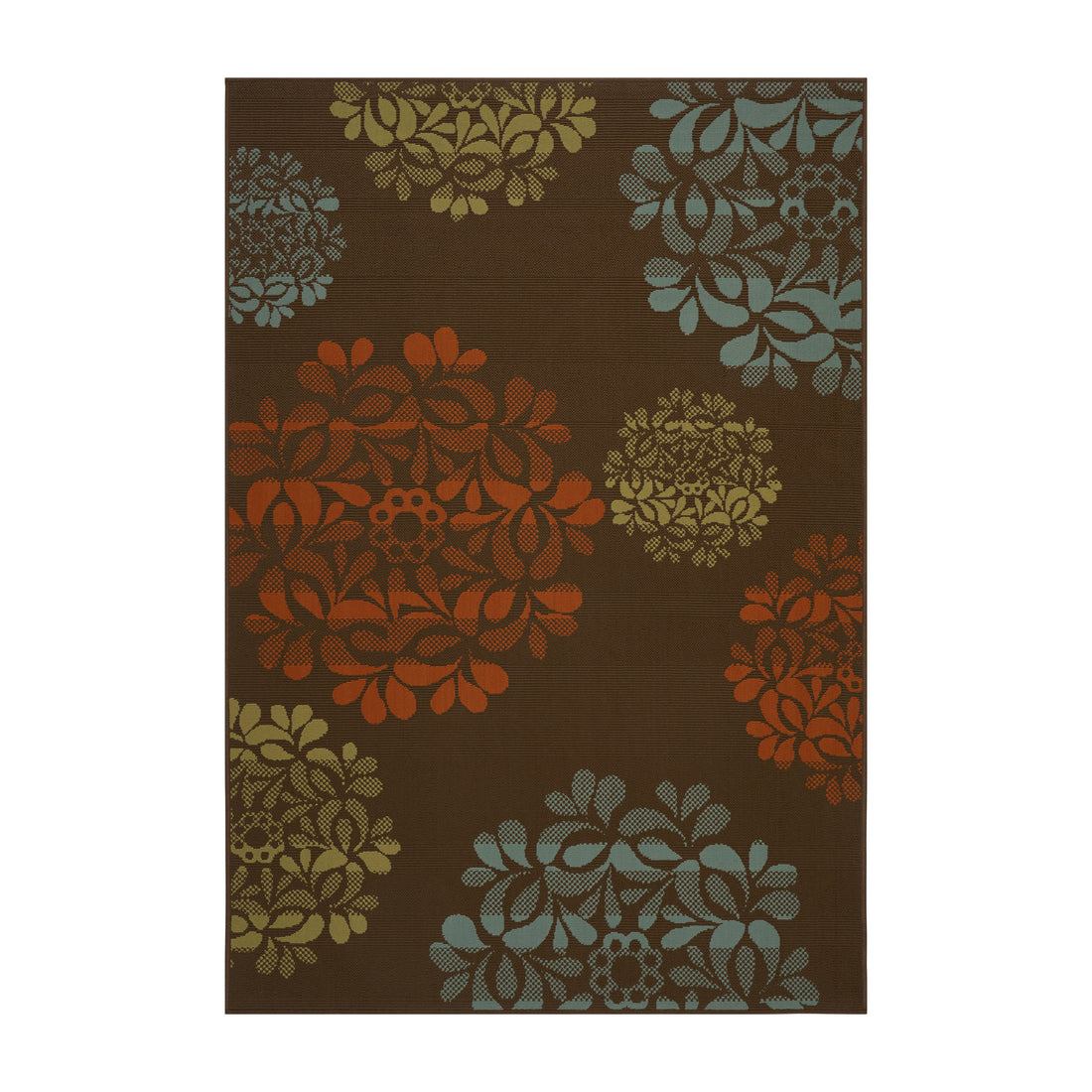 Elegant Multi-Color Southwestern Style Area Rug USA