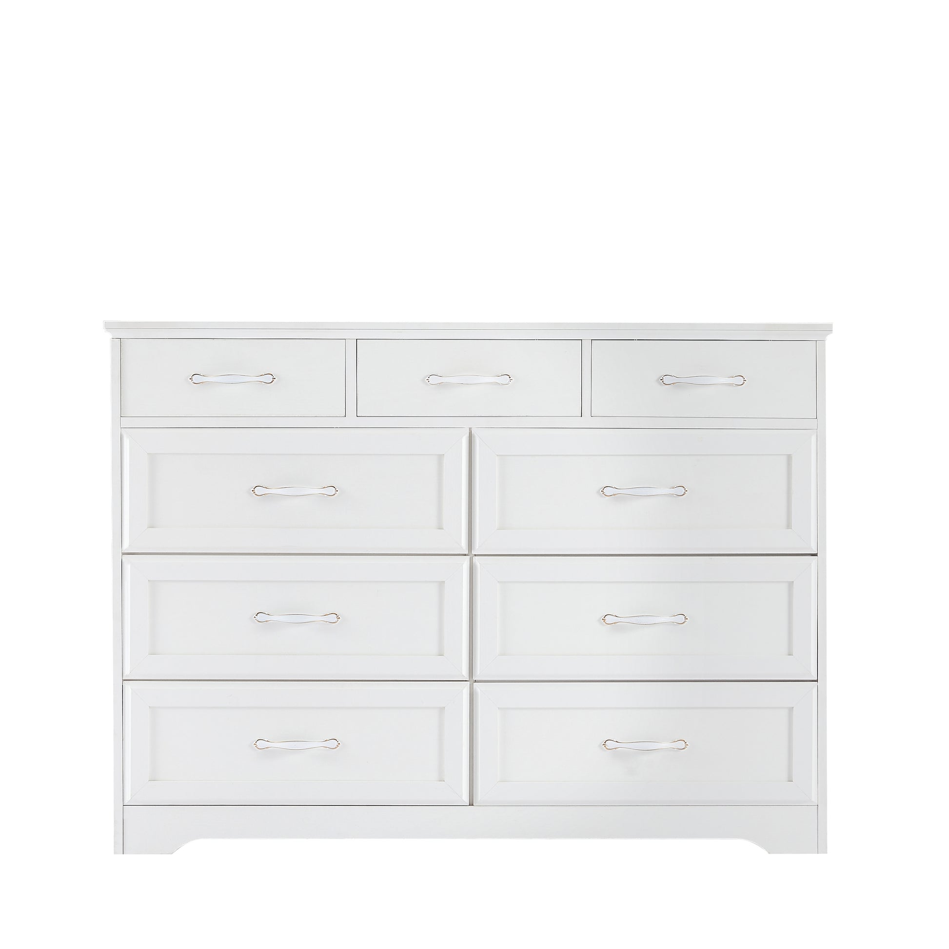 Elegant Nine-Drawer Dresser for Refined Bedroom Style USA