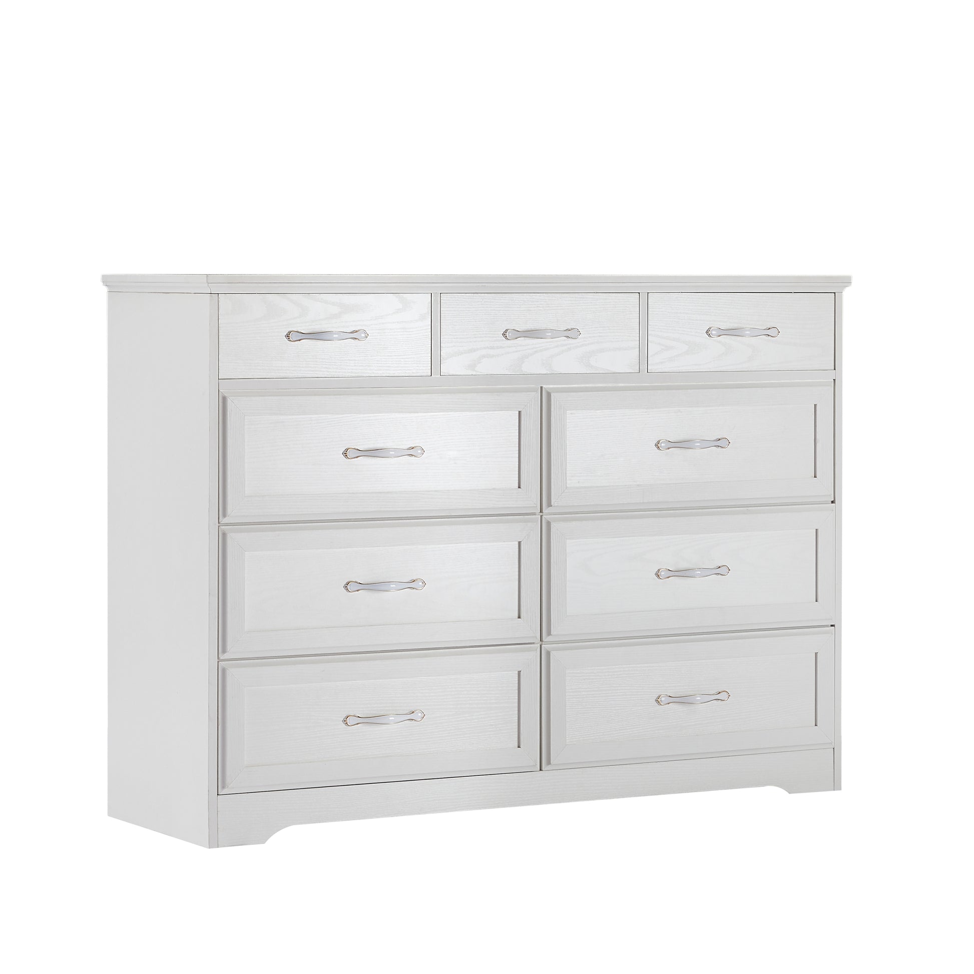 Elegant Nine-Drawer Dresser for Refined Bedroom Style USA