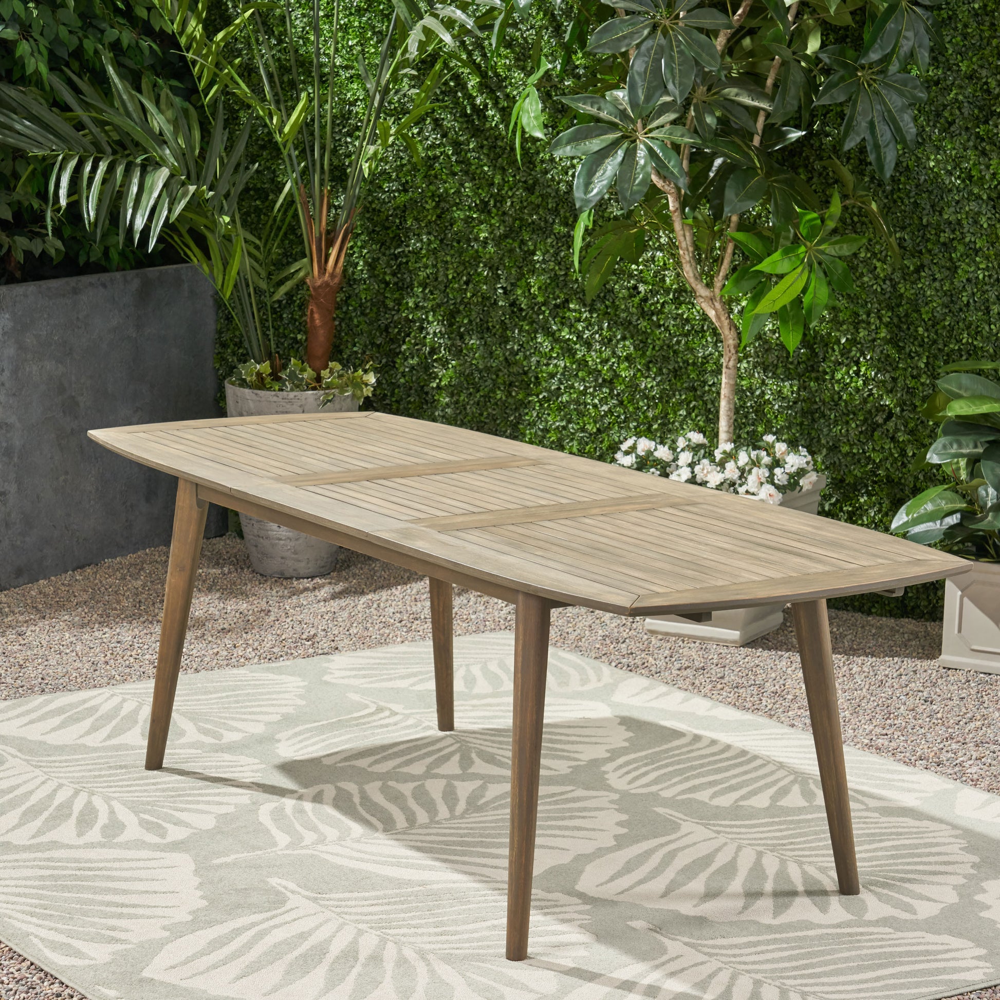 Elegant Outdoor Acacia Wood Dining Table USA