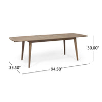 Elegant Outdoor Acacia Wood Dining Table USA