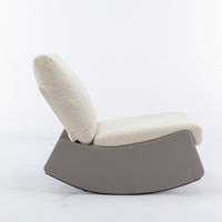 Elegant Rocking Lounge Chair with Padded Upholstery USA