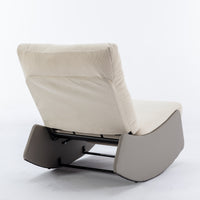 Elegant Rocking Lounge Chair with Padded Upholstery USA