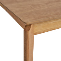 Elegant Rubberwood Dining Table with Walnut Veneer Finish USA