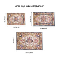 Elegant Traditional Persian Area Rug with Ornate Floral Design USA